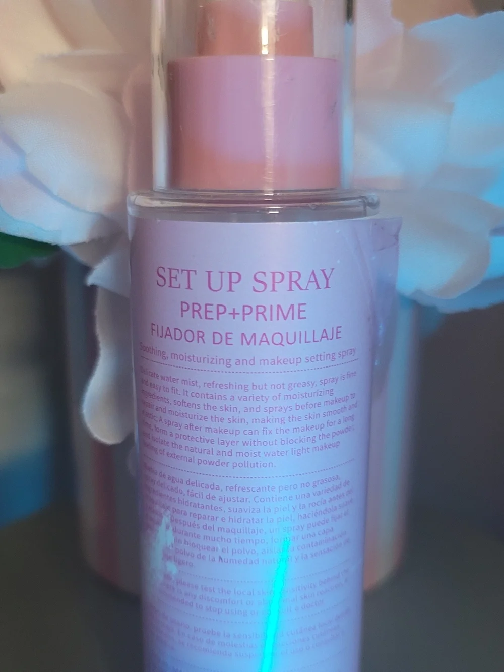 Abella Fixerosa Prep + Prime Makeup Setting Spray - Pink